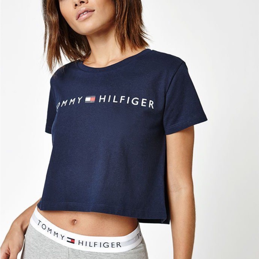 Tommy Hilfiger cropped tee